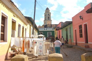 Trinidad is known for its hand made linens